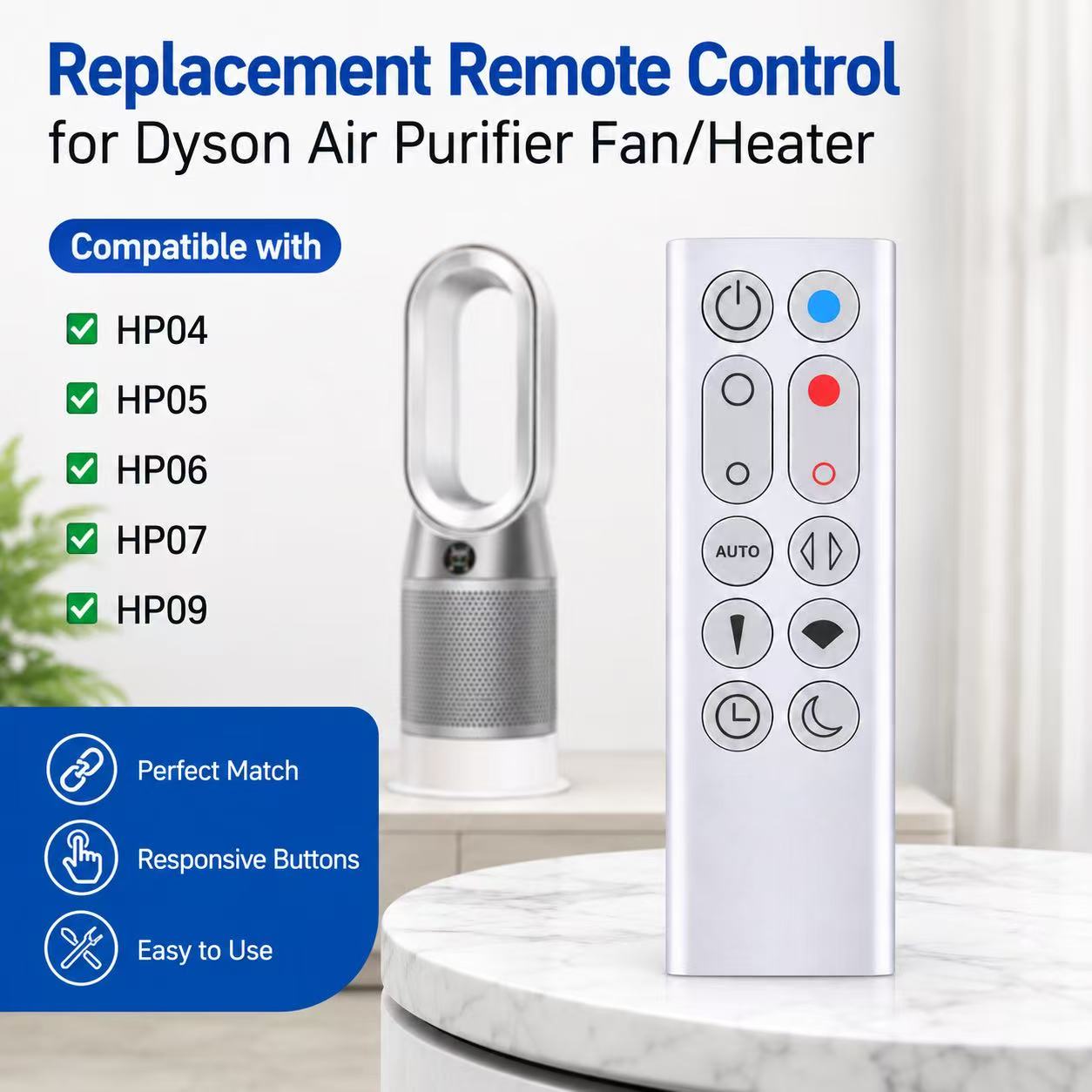 Ersatz-Fernbedienung für Dyson – Dyson Fan Am07 Bewertung und Preis